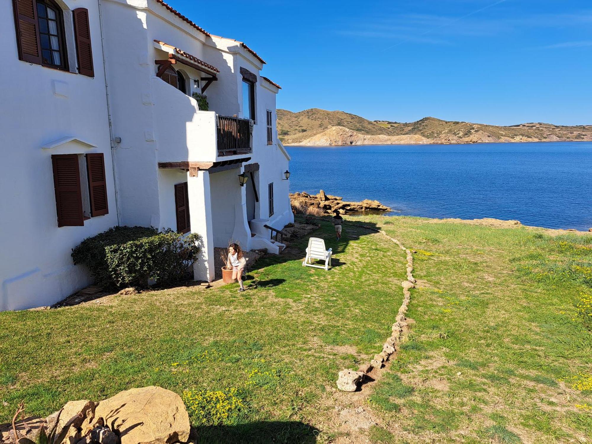 Casa Con Jardin ,Vistas Al Mar Y Atardecer En Playas De Fornells Lägenhet Es Mercadal Exteriör bild