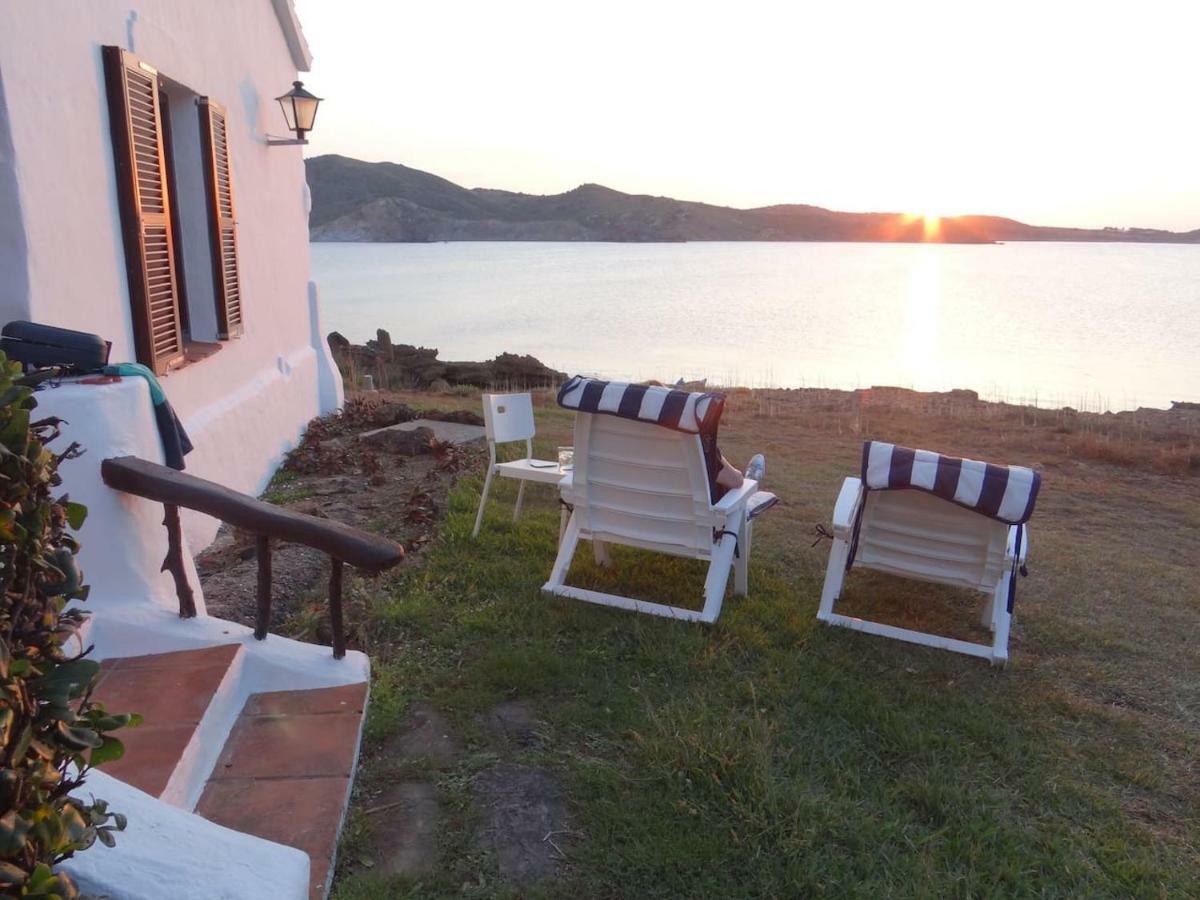 Casa Con Jardin ,Vistas Al Mar Y Atardecer En Playas De Fornells Lägenhet Es Mercadal Exteriör bild