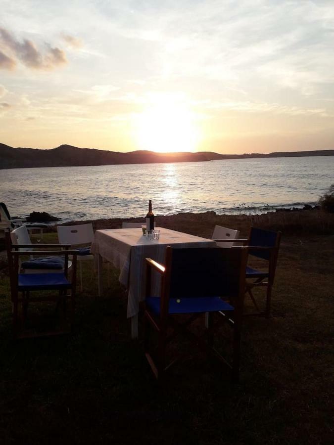 Casa Con Jardin ,Vistas Al Mar Y Atardecer En Playas De Fornells Lägenhet Es Mercadal Exteriör bild